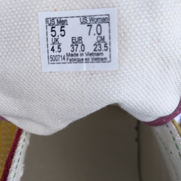 Van's Sunshine style  Size W 7 - M 5.5 - Picture 2 of 6